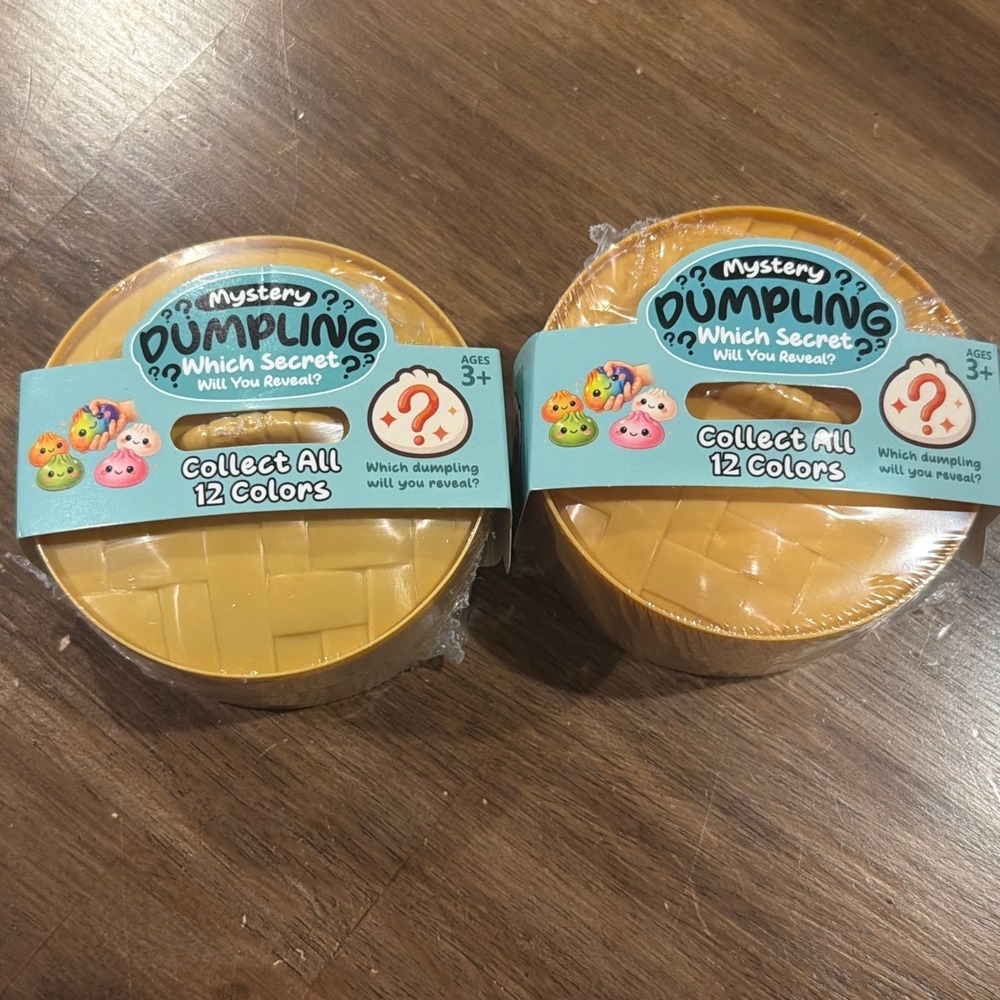 Lot Of 2 Mystery Dumplings NEW SEALED